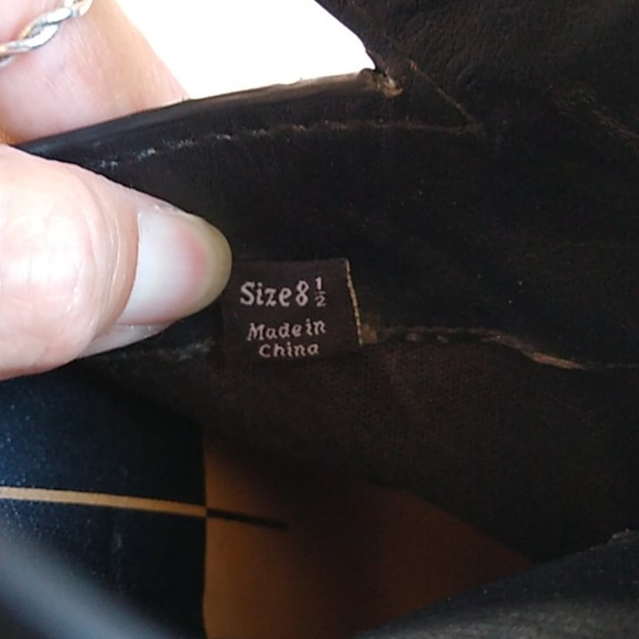 Dolce Vita Black Leather Mule Booties 8.5 - Picture 9 of 14